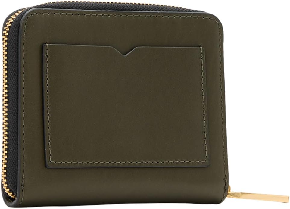 AllSaints Women's Handbags Lena Hex Zip Wallet Military Green - Image 5