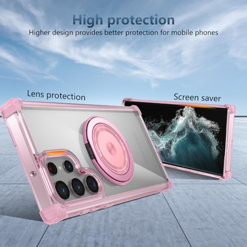 Coque Samsung S22 Ultra 5G magnétique robuste transparente coque robuste
