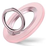 SYNCWIRE MagSafe対応 スマホリング 両面磁力 360度回転 マグセーフリング 超薄型 マグネット式 バンカーリング 超強力 角度調節可能 簡単着脱 スマホスタンド機能 iPhone 16/15/14/13/12 iPhone全シリーズに対応 アンドロイド全機種対応 2枚メタルリング付