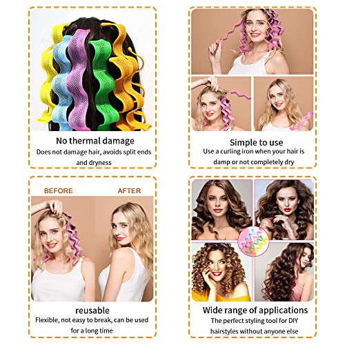 Bigodini per Styling Capelli, 22 Bigodini a