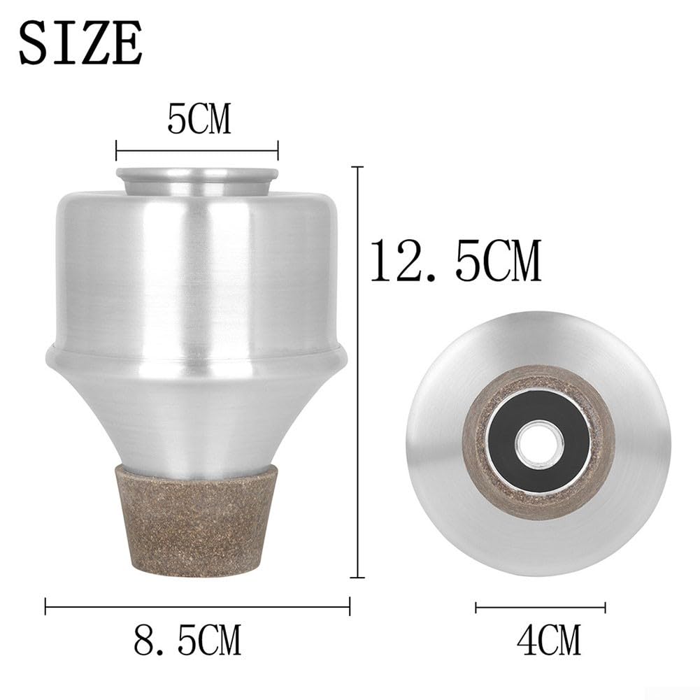 Silencieux de trompette en alliage d'aluminium pour trompette - Accessoire de rechange pour instrument de musique
