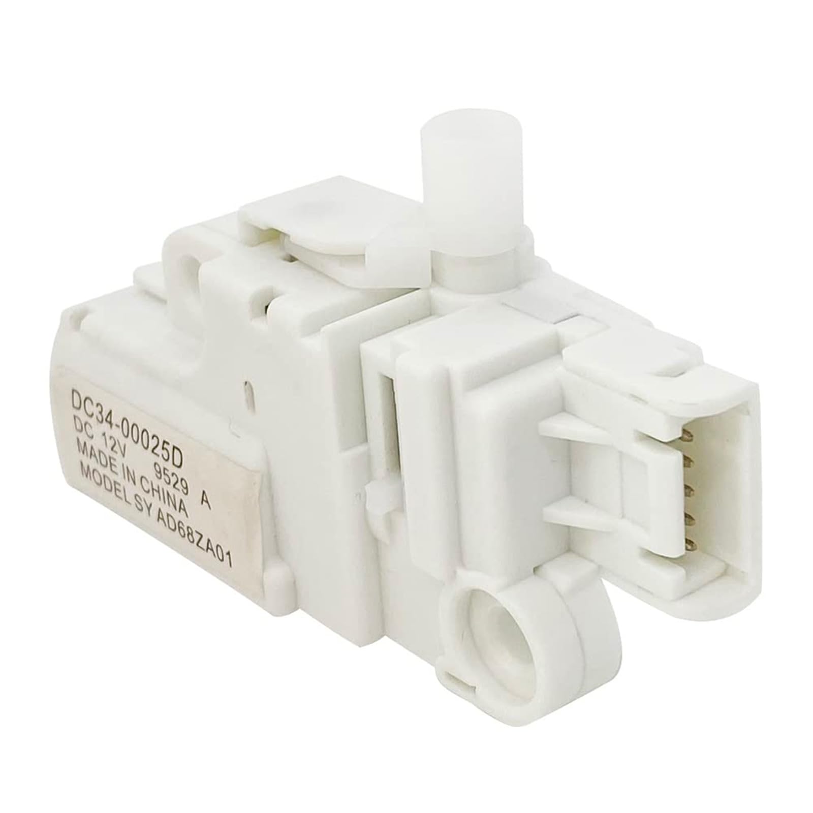 Jazuaiao Upgraded Washer Switcher Door Assembly DC34-00025D 12V for WW90K74150OX / WW90K74150SC / WW90K74150O / WF45K6200AW Washer