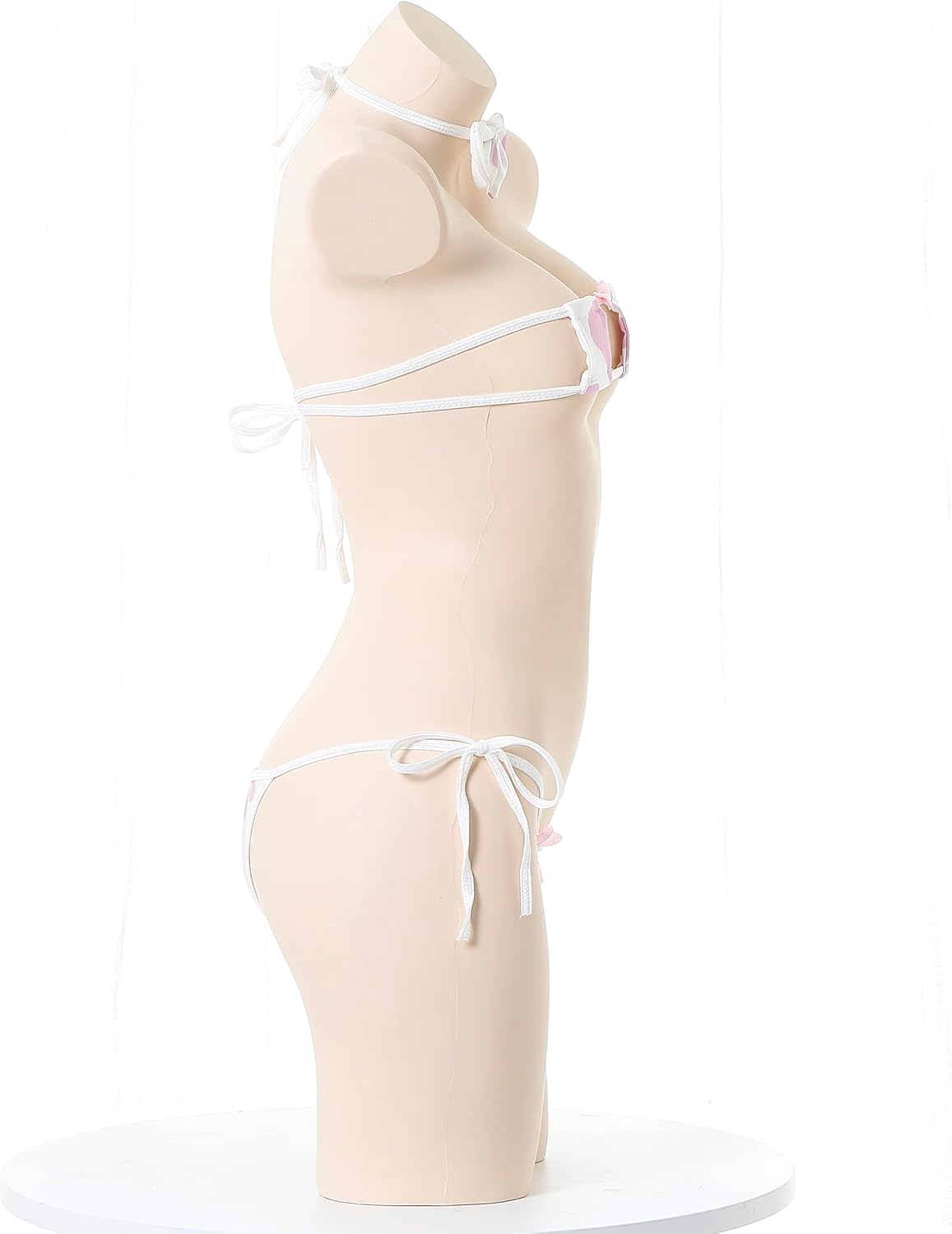 SINROYEE Womens Sexy Cow Cosplay Bikini Lolita Maid Outfit Kawaii Bra and Panty Set Japanese Anime Lingerie