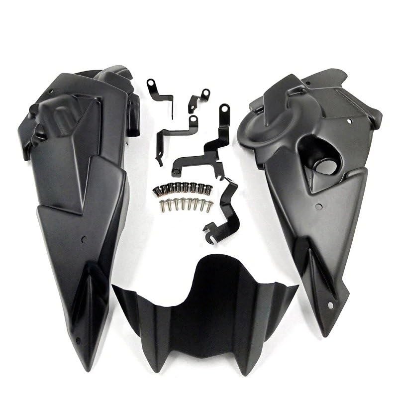 Spoiler moteur MT-07 FZ-07 sabot de carénage inférieur noir pour moto Yamaha 2014-2020