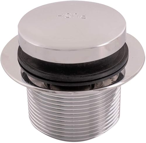 Miniatura 2 de Eastman 35235 Conjunto de drenaje de baño con punta de punta 1-12 pulgadas x 11-12 pulgadas cromado