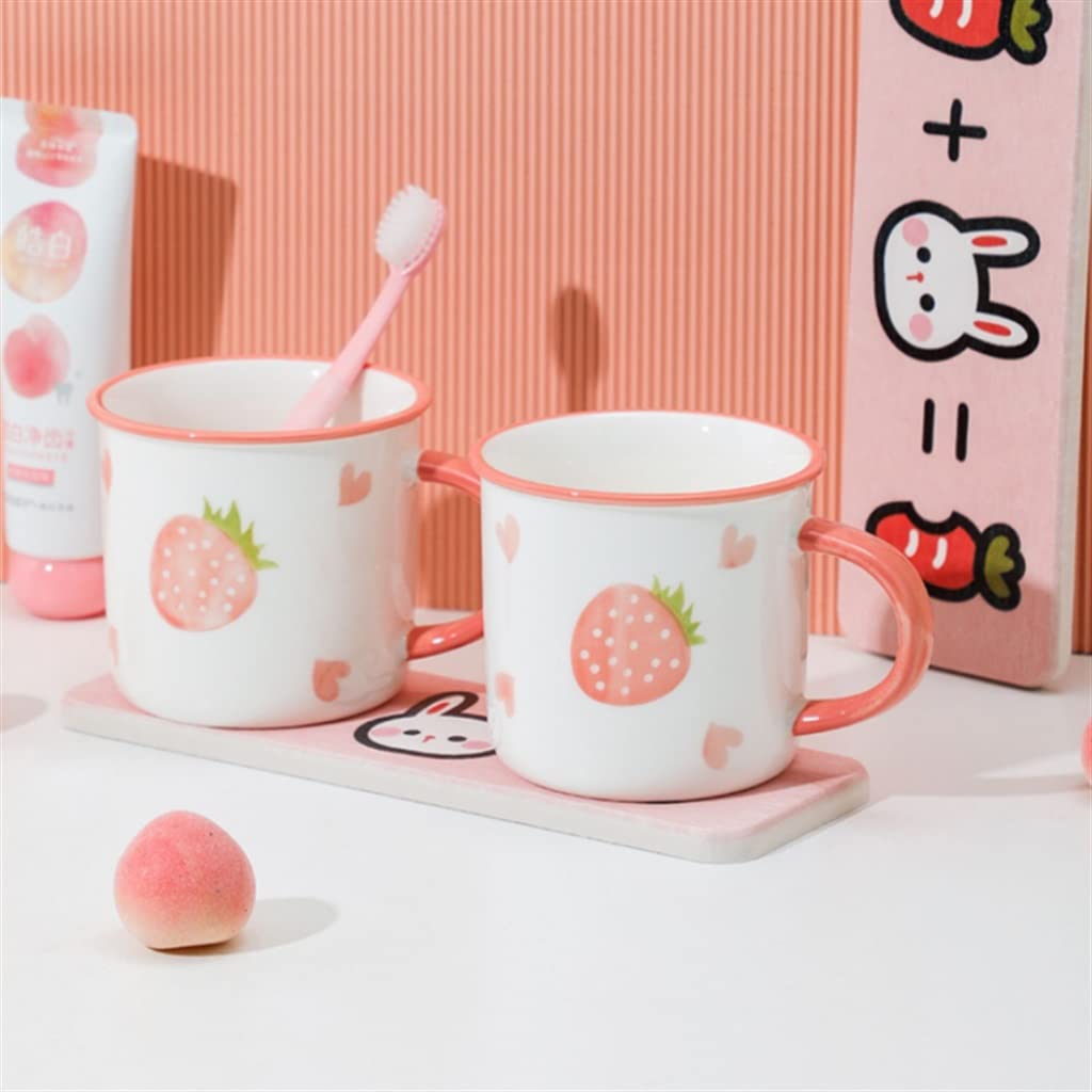 Washing Cup Set Ceramic Toothbrush A Pair Of Household Teeth Cylinder Couple Rinse