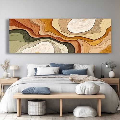 Tableau mural horizontal sur toile nature XINBAO déco bureau moderne - 2