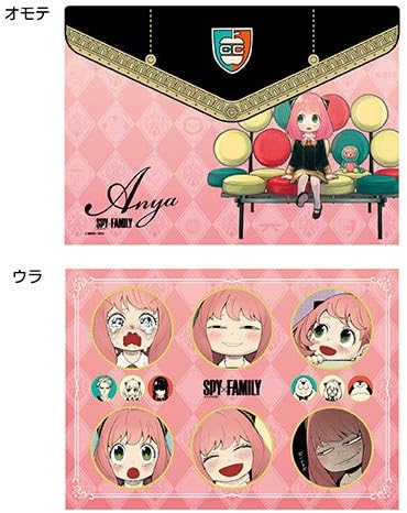 Amazon ｓｐｙ ｆａｍｉｌｙ フタ付きクリアファイル アーニャ アニメ 萌えグッズ 通販