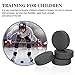 ARTIBETTER 4Pcs Rubber Ice Hockey Pucks for Training Adjustable Hardness Practice Supplies for Indoor and Outdoor Use and Adults