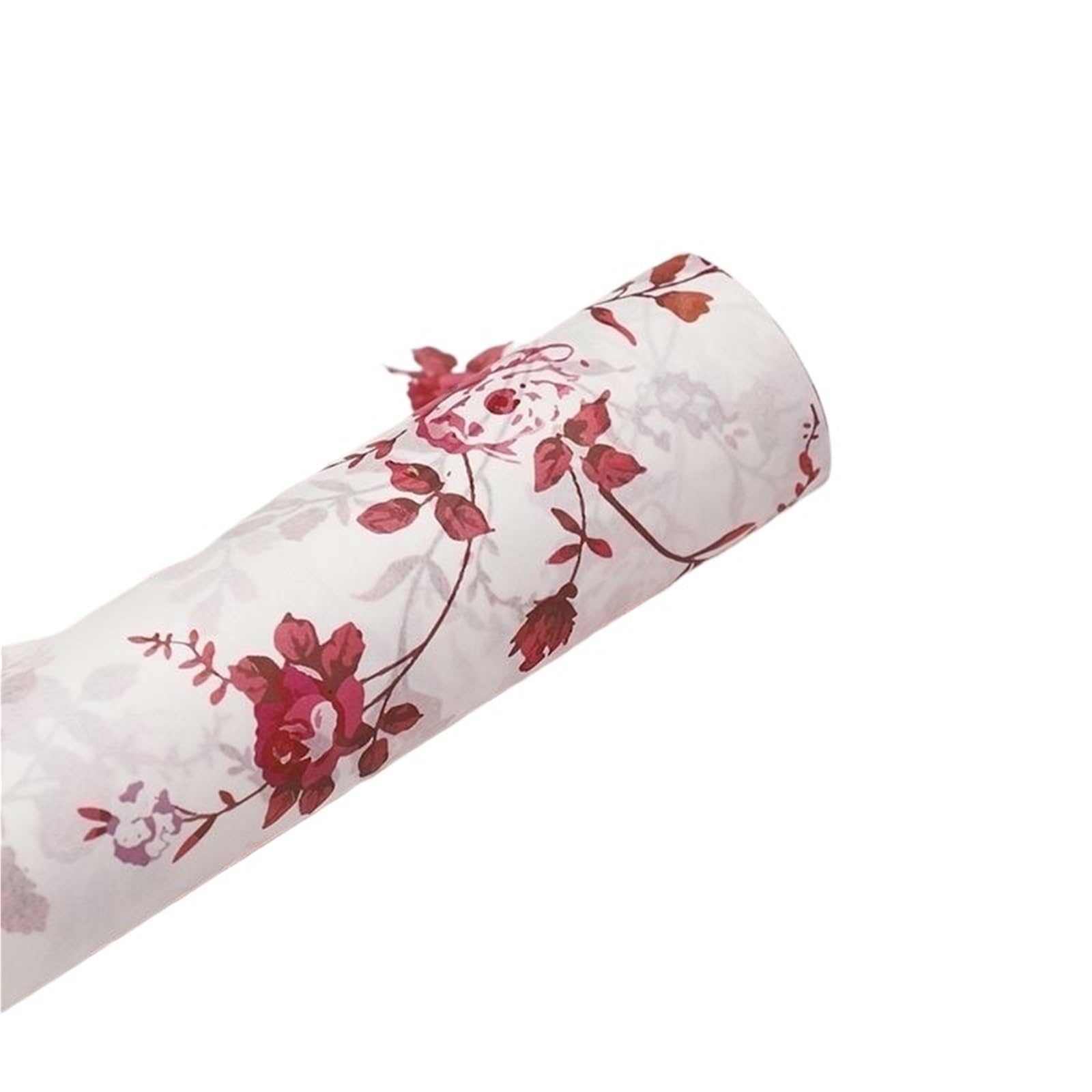 Carta Velina Carta arrotolata foderata a mano | Confezione da 20 pezzi di bouquet di fiori floreale(Style D)