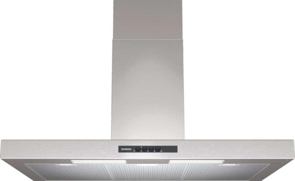Siemens LC94BA521 iQ100 chimney hood, 90 cm, stainless steel