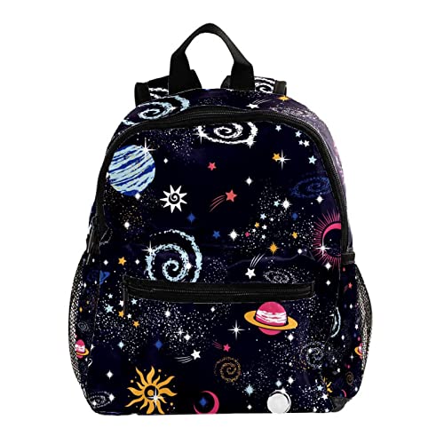 Sac à dos pour garçons et filles vert multicolore mignon 30,5 cm