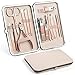 Produktbild Maniküre Set, ZWOOS 16-teiliges Nagelschere Set Pediküre Set Nageletui Nagelpflegeset Reise Beauty Kit mit Nagelzange Eckenheber Eckenfeile Nagelschere Nagelkopfschneider