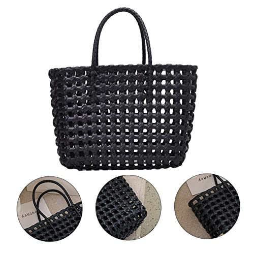 1pc Women Grass Woven Pouch Casual Storage Bag for Beach Party Shopping Chic Handbag Adorable Design and Material3