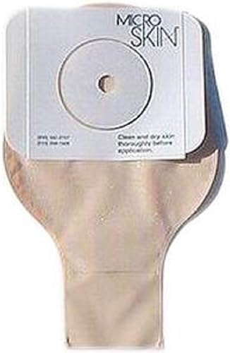 MarlenUltralite, 1-PC drenable ileostomy, Colostomy bolsa, Aquatack Barrera, opaco, poco profundas convexity 78" apertura