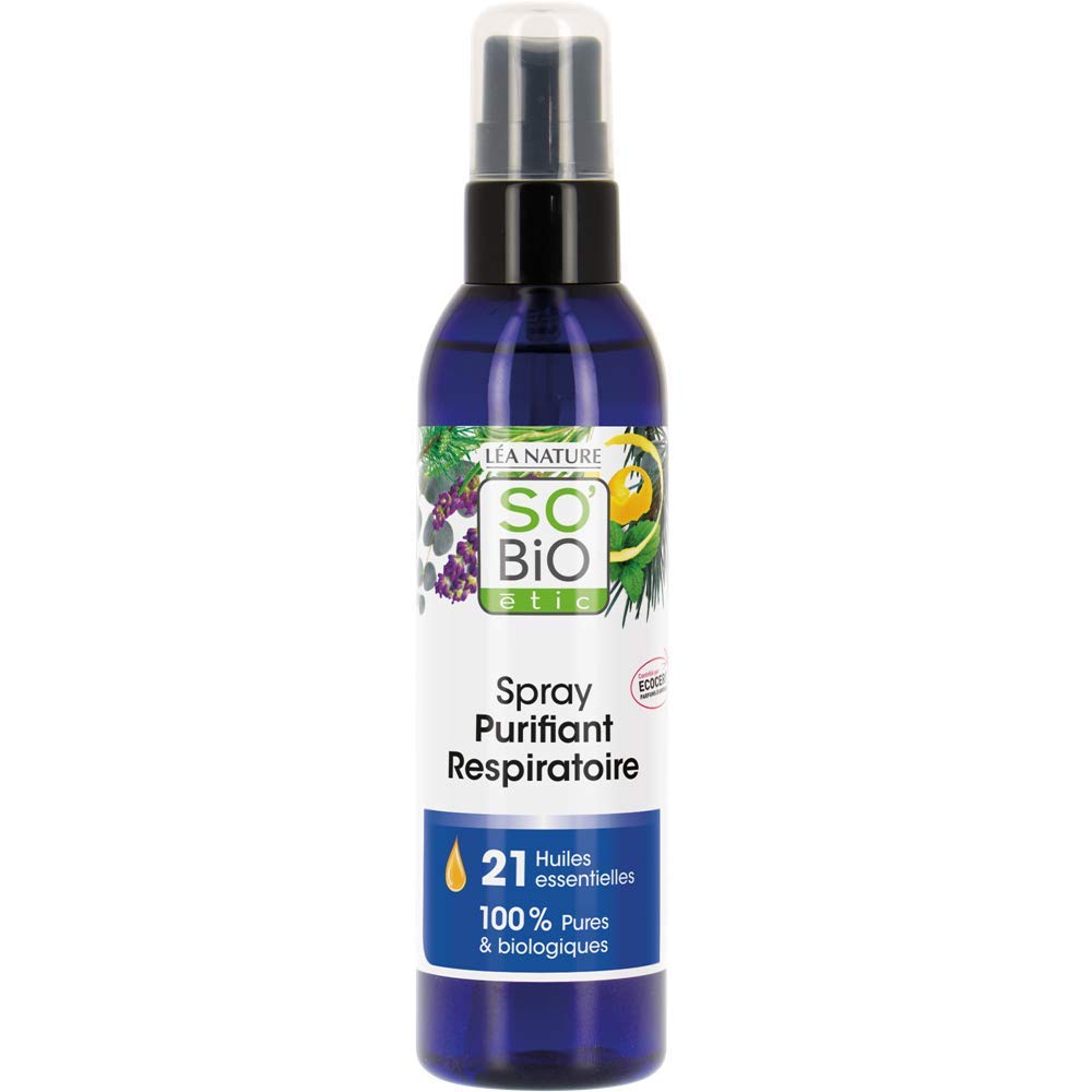 SO'BiO étic Organic Respiratory Purifying Habitat Spray, 200 ml