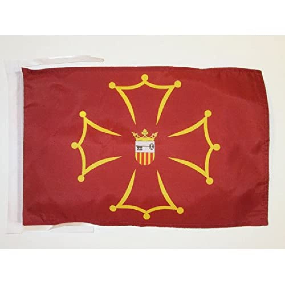 Iran Old Persia Flag 18'' x 12'' cords - Persian SMALL flags 30 x 45cm - Banner 18x12 in - AZ FLAG — view 703