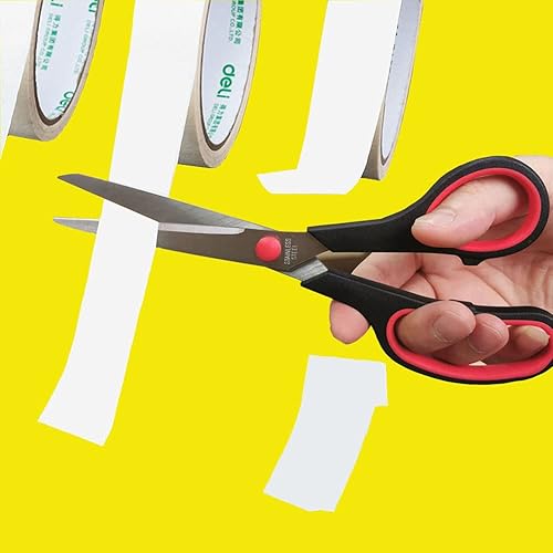 Miniatura 6 de Tijeras, tijeras de oficina multiusos, tijeras ultra afiladas de 8.5 pulgadas, asas de agarre cómodo, tijeras para el hogar, suministros de