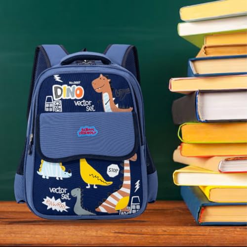 Image of Tinytot 22 Litre 17-Inch Waterproof Large School Bag for Boys & Girls, Kids School Bag, School Backpack for Girls and Boys, for Kids, Ideal for Children