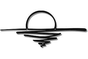 Minimalist Outdoor Metal Sun Wall Decor