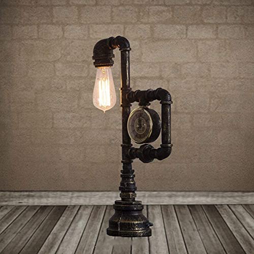 Lampe de chevet en fer forgé de haute qualité style robot E27 - 2