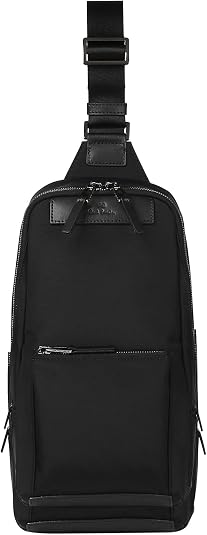 Amazon | PS Paul Smith ビジネス ナイロン ボディバッグ ブラック F 