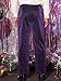 Lars Amadeus Metallic Pants for Men's Straight Leg Party Nightclub Glitter Dress Trouser Purple 36