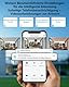 UCOCARE WLAN Video Türklingel mit Kamera, 2K 4MP Video, Nachtsicht, IP67, SD & Cloud Speicher, Video-Türsprechanlage für Deine Haustür, Kompatibel mit Alexa (Türklingel mit Akku Gong)