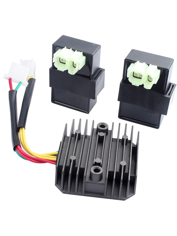 Baceyong CDI Regler Gleichrichter Kit Fit für Ho-nda XL 600V Transalp XRV 650 Africa, C2