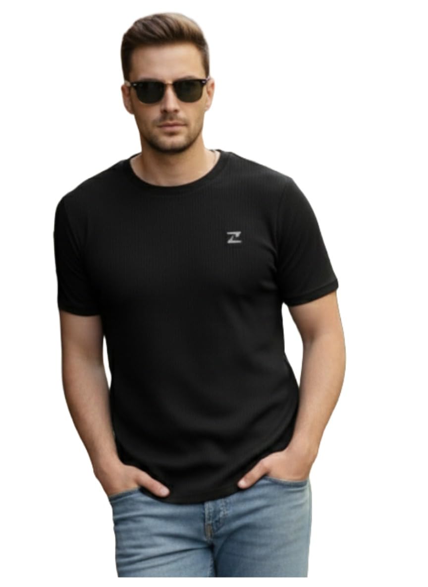 GoSriKi Menâ€™s Printed T Shirt for Men | Cotton Blend Stretchable Round Neck Half Sleeve Regular Fit Casual Printed Tshirt | Soft Comfortable Summer Wear Men T-Shirt in multi