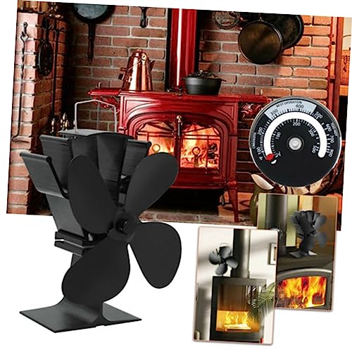 Ventilateur pour poêle thermique sans électricité diffuseur chaleur - 5