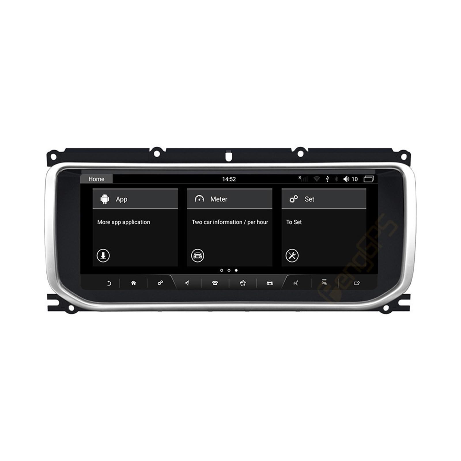 Samochodowy odtwarzacz multimedialny Stereo Audio Radio Autoradio Android 8 rdzeń jednostka główna GPS Scree Land, dla zasięgu, rovera, Evoque L538 2011 2012-2018