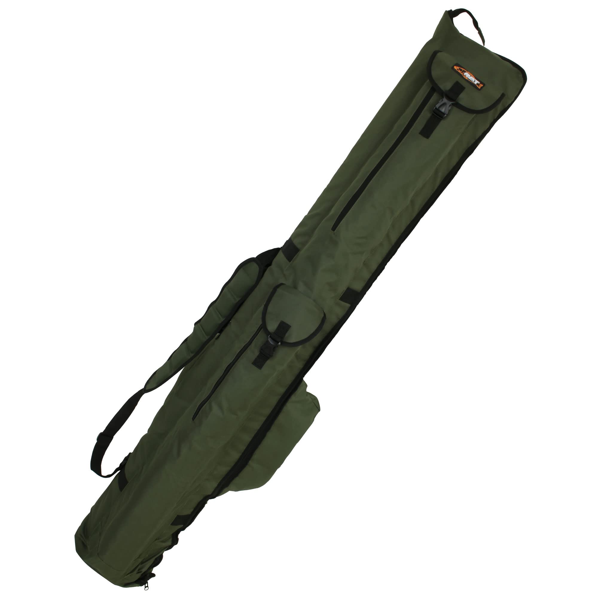 Carp Elite® Sac à canne à pêche Premium | Rembourrage extra épais | 12-190 cm | Housse pour 6 cannes à pêche | Sac à carpe