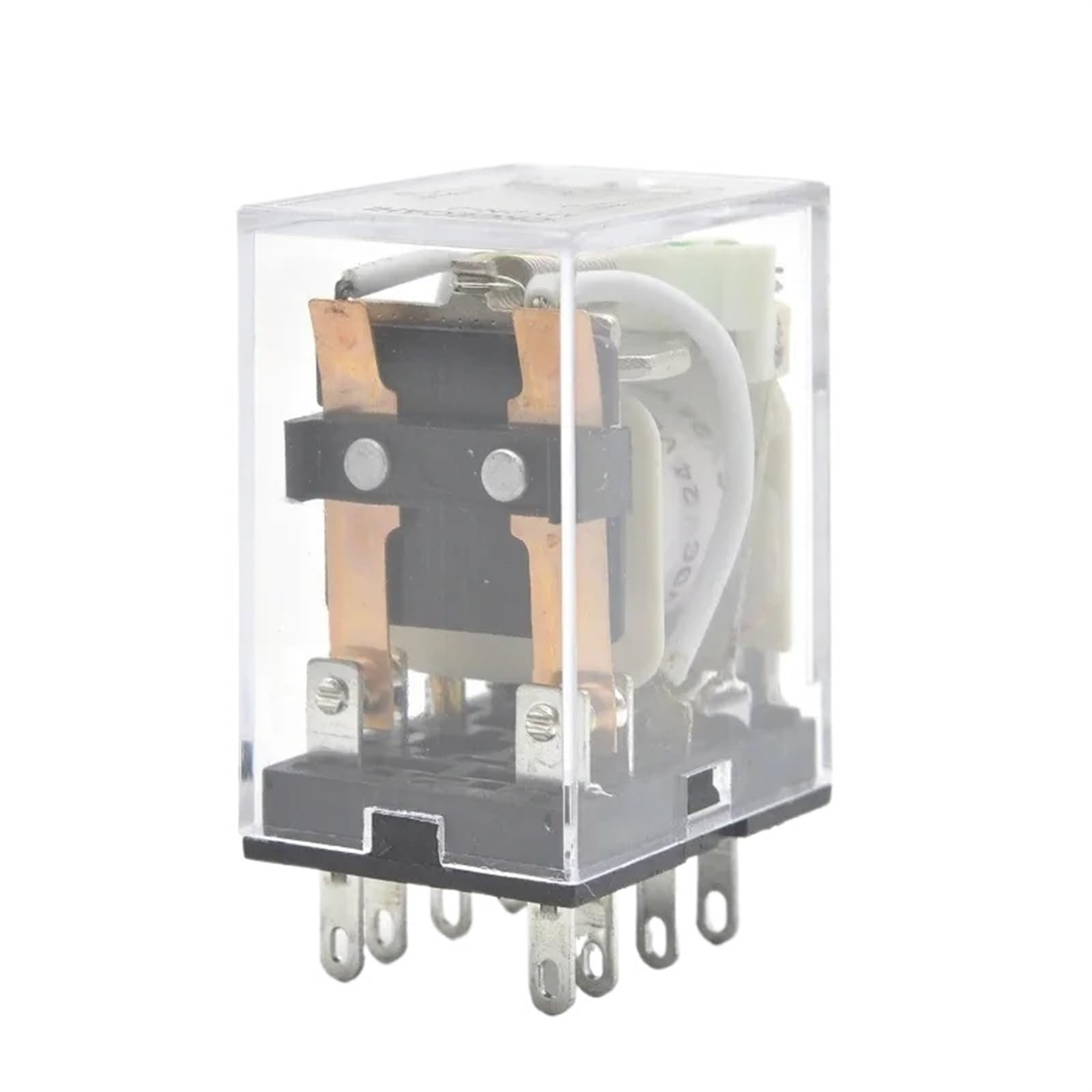 10 części/partia miniaturowy przekaźnik sterujący mały przekaźnik pośredni AC12V DC24V AC220V HH52P HH53P HH54P HH62P HH63P HH64P MY2NJ MY3NJ (220 V, HH63P DC)