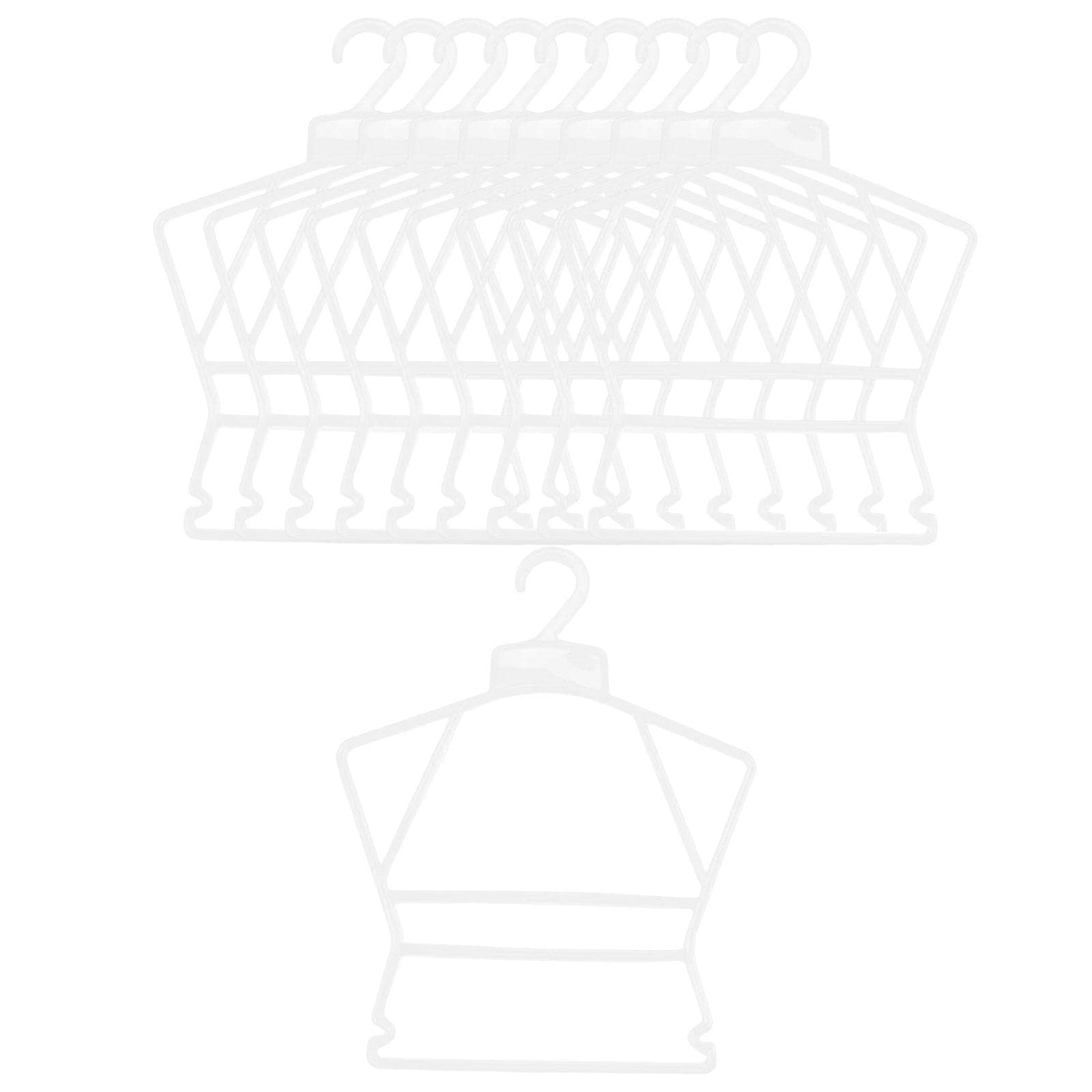10 Piezas Perchas para Niños Percha Ropa Infantil Percha Bebe Percha de Madera Resistente para Pantalones Y Camisas Adecuada para Hogar Lavandería Arm, 6 Piezas