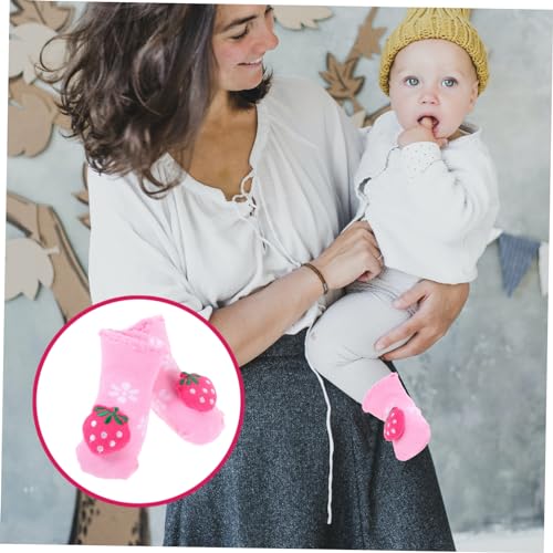 Cotton Skid Socks for Boys Warm Autumn Non- Floor Socks Random Style for Wear Months2