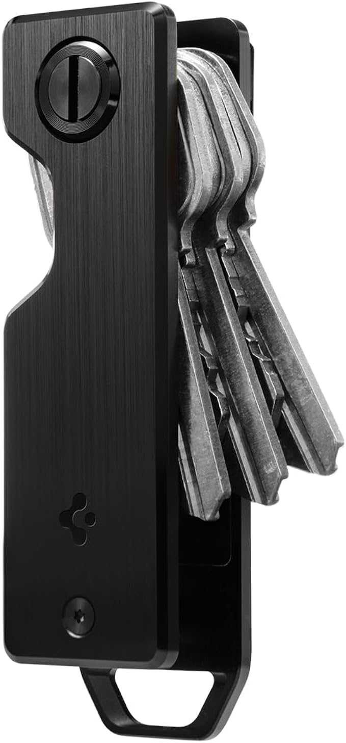 Spigen Metal Fit Key Chain Key Holder Metallic Key Organizer Minimalist