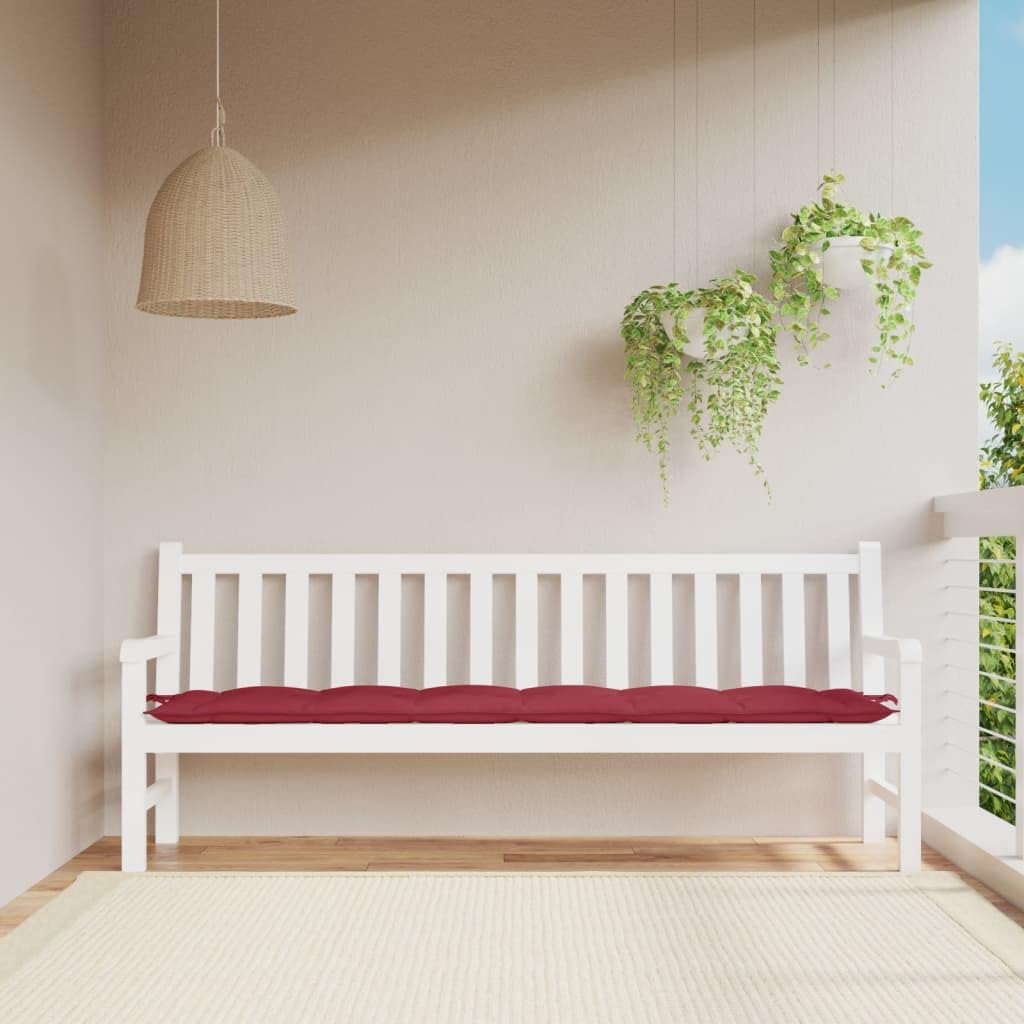 Coussin pour banc de jardin antidérapant pour en finir avec le mal de dos