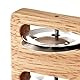 Meinl Percussion Professional Heel Tambourine, Fußtamburin zur Befestigung an der Ferse - Cajon Add-Ons / Cajon Zubehör - Siam Eiche (PHTA)