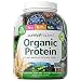 Purely Inspired Organic Protein Shake Powder + Shaker Bottle, 100% Plant Based with Pea & Brown Rice Protein (Non-GMO, Gluten Free, Vegan Friendly), French Vanilla, 4lbs