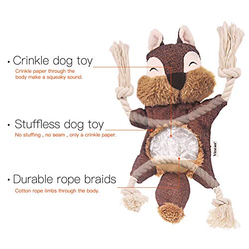 Juguete para perro Vitscan peluche resistente miniatura 7