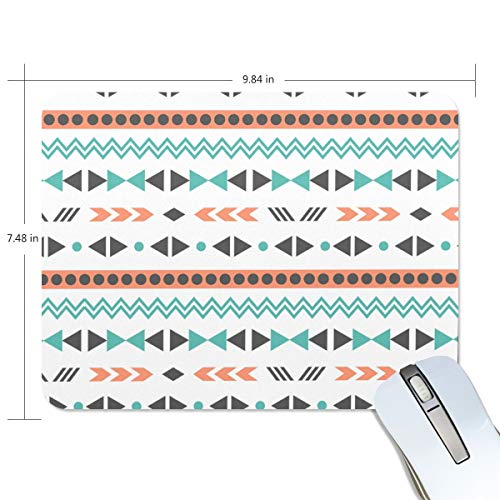 Preisvergleich Produktbild Mauspad MalpLENA Boho Stil Muster Mauspad Premium texturierte Mauspad Anti-Rutsch-Gummiboden Mauspad für Laptop, Computer und PC