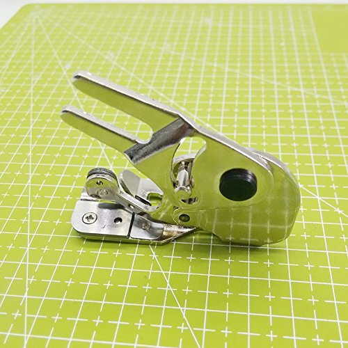Pie prensa lateral con cortador para máquina de coser miniatura 4