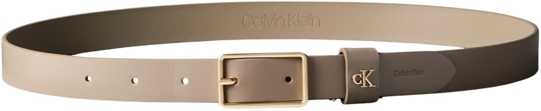 Calvin Klein Square Buckle Ck Loop 25mm Lv04f7050g Ceintures Femme (lot de 1)
