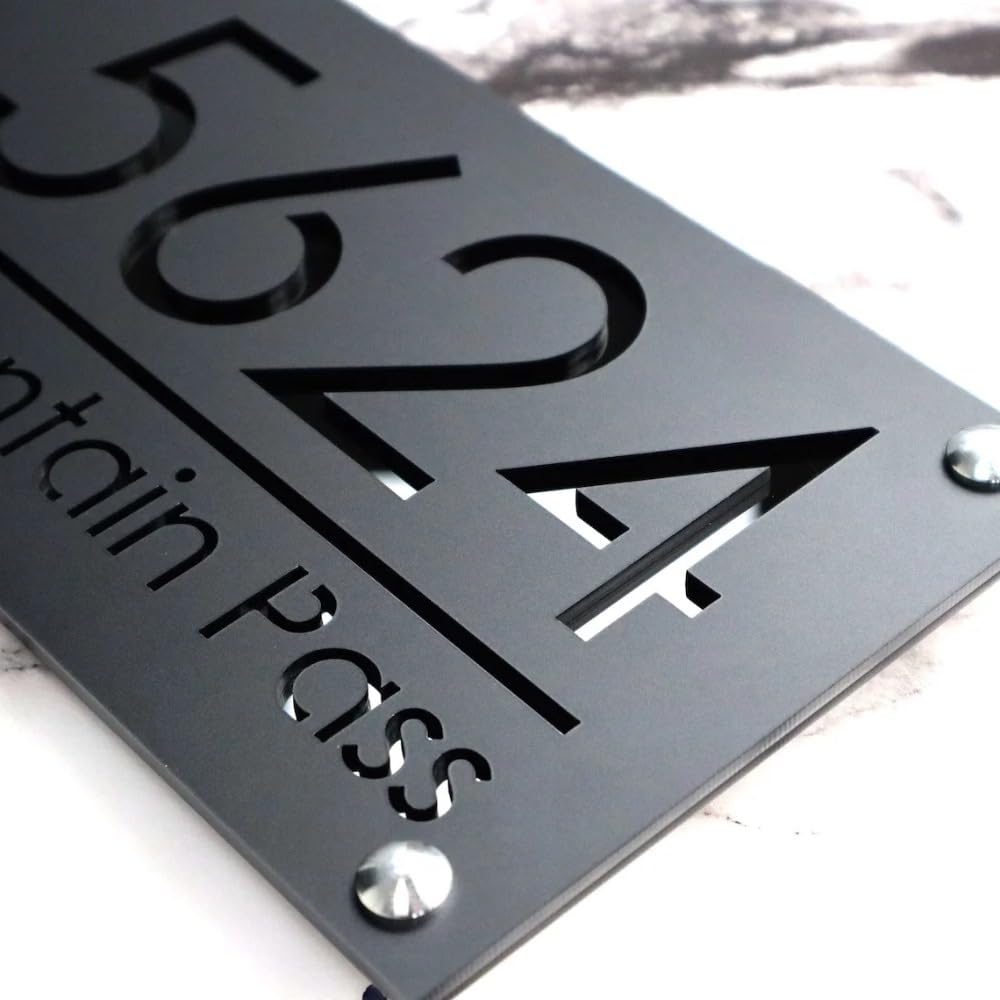 Número De Casa, Placas De Dirección, Letrero De Calle Exteri | Cuotas