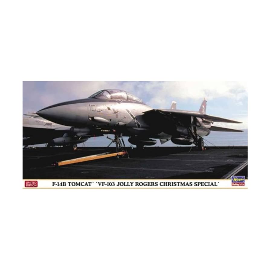 F-14B トムキャット VF-103 1/72 ミサイル装備 F-14B トムキャット VF-103 1/72 ミサイル装備