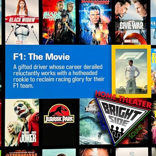 Home Theater Experience: F1: The Movie on Kaleidescape vs Apple TV+ Podcast Por arte de portada