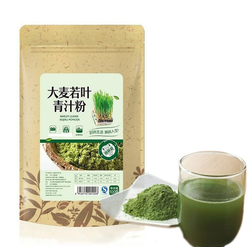 Polvo de jugo verde de cebada Fragancia Té en polvo Cuidado de la salud 100g