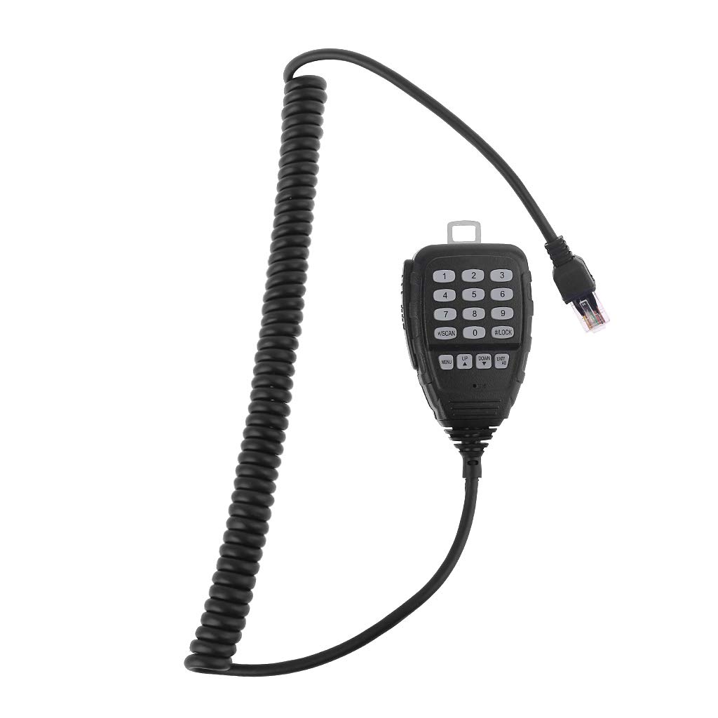 DTMF Haut-parleur microphone pour radio mobile QYT KT-8900D KT-8900 KT-7900D Mini-9800