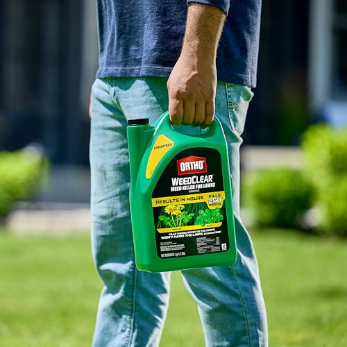 Image of Ortho WeedClear Weed Killer for Lawns Concentrate, 1 gal. | Weed Killer Concentrate, Won't Harm Grass When Used as Directed, Kills Dandelion & Clover, Treats Up to 64,000 sq. ft.